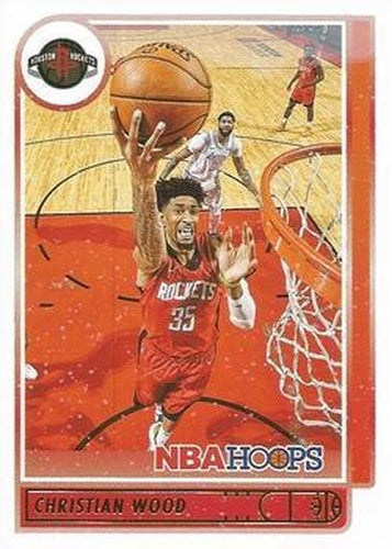 #134 Christian Wood - Houston Rockets - 2021-22 Hoops Winter Basketball