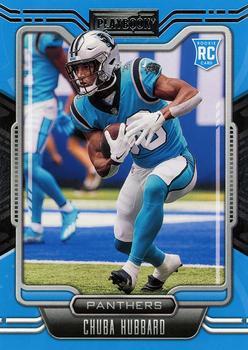 #134 Chuba Hubbard - Carolina Panthers - 2021 Panini Playbook Football