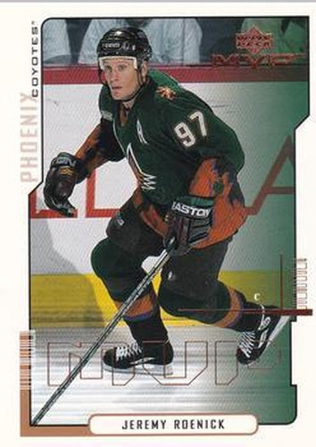 #134 Jeremy Roenick - Phoenix Coyotes - 2000-01 Upper Deck MVP Hockey