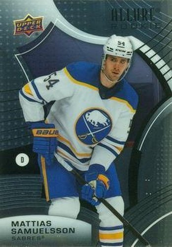#134 Mattias Samuelsson - Buffalo Sabres - 2021-22 Upper Deck Allure Hockey