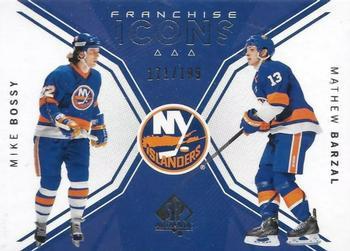 #134 Mike Bossy / Mathew Barzal - New York Islanders - 2018-19 SP Authentic Hockey