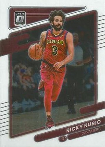 #134 Ricky Rubio - Cleveland Cavaliers - 2021-22 Donruss Optic Basketball