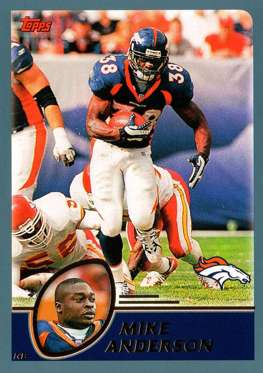 #134 Mike Anderson - Denver Broncos - 2003 Topps Football