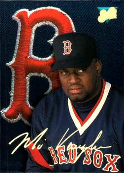 #134 Mo Vaughn - Boston Red Sox - 1993 Studio Baseball