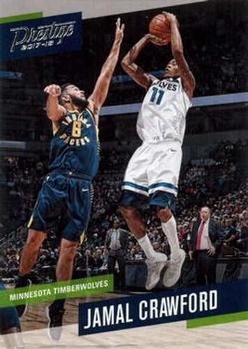 #134 Jamal Crawford - Minnesota Timberwolves - 2017-18 Panini Prestige Basketball