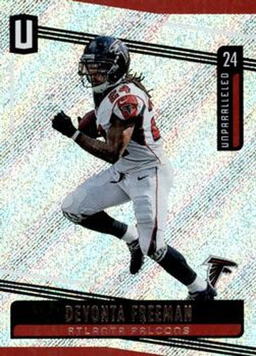 #134 Devonta Freeman - Atlanta Falcons - 2019 Panini Unparalleled Football