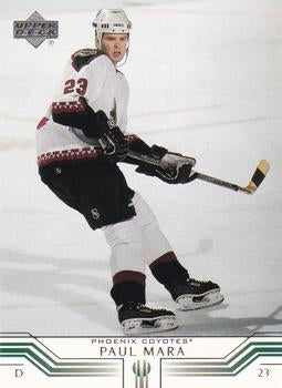 #134 Paul Mara - Phoenix Coyotes - 2001-02 Upper Deck Hockey