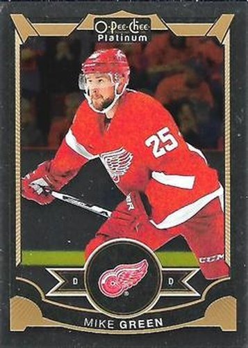 #134 Mike Green - Detroit Red Wings - 2015-16 O-Pee-Chee Platinum Hockey