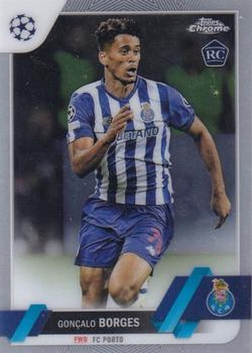 #134 Gonçalo Borges - Porto - 2022-23 Topps Chrome UEFA Club Competitions Soccer