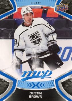 #134 Dustin Brown - Los Angeles Kings - 2021-22 Upper Deck MVP - Blue Hockey