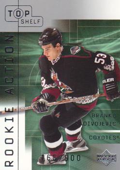 #134 Branko Radivojevic - Phoenix Coyotes - 2001-02 Upper Deck Top Shelf Hockey