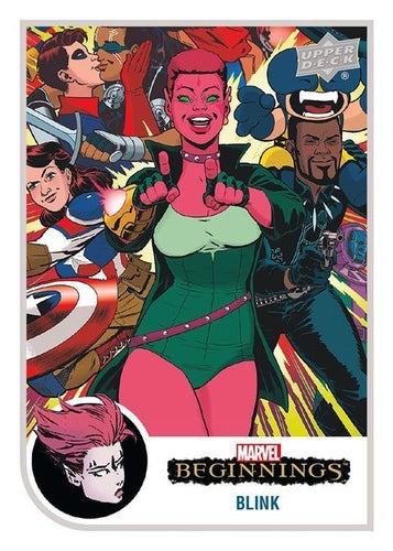 #134 Blink - 2022 Upper Deck Marvel Beginnings