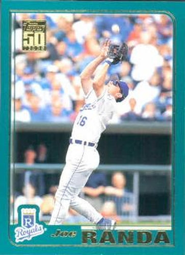 #134 Joe Randa - Kansas City Royals - 2001 Topps Baseball