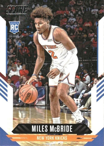 #134 Miles McBride - New York Knicks - 2021-22 Panini Chronicles Basketball