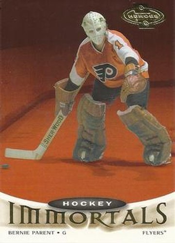 #135 Bernie Parent - Philadelphia Flyers - 2000-01 Upper Deck Heroes Hockey