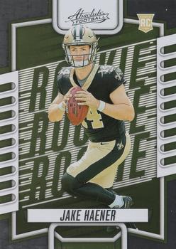 #135 Jake Haener - New Orleans Saints - 2023 Panini Absolute Football