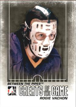 #135 Rogie Vachon - Los Angeles Kings - 2009-10 In The Game Between The Pipes Hockey