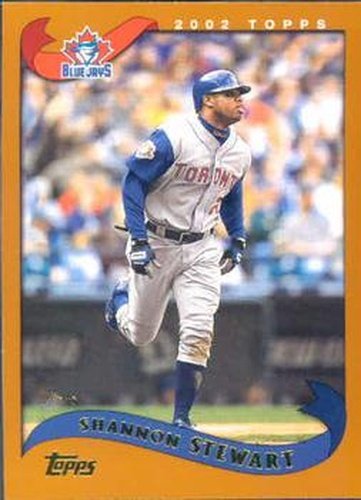 #135 Shannon Stewart - Toronto Blue Jays - 2002 Topps Baseball