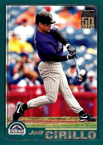#135 Jeff Cirillo - Colorado Rockies - 2001 Topps Baseball