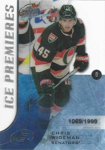 #135 - Chris Wideman - Ottawa Senators - 2015-16 Upper Deck Ice Hockey
