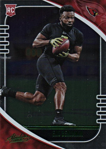 #135 Eno Benjamin - Arizona Cardinals - 2020 Panini Absolute - Green Football