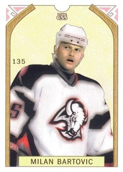 #135 Milan Bartovic - Buffalo Sabres - 2003-04 Topps C55 Hockey