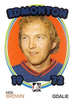 #135 Ken Brown - Edmonton Oilers - 2009-10 In The Game 1972 The Year In Hockey