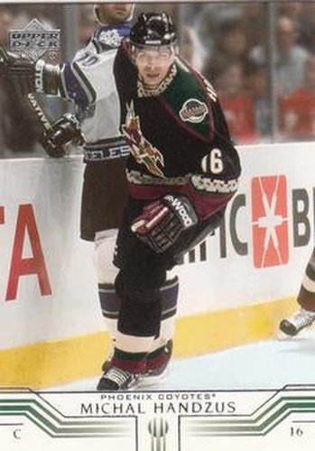 #135 Michal Handzus - Phoenix Coyotes - 2001-02 Upper Deck Hockey