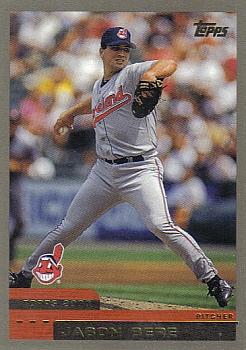 #T135 Jason Bere - Cleveland Indians - 2000 Topps Traded & Rookies Baseball