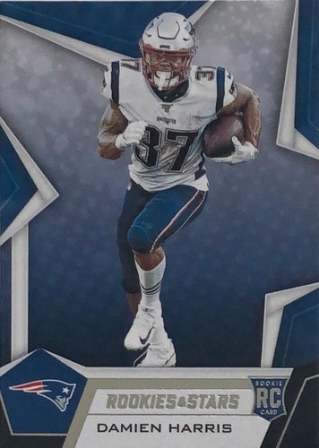 #135 Damien Harris - New England Patriots - 2019 Panini Rookies & Stars Football