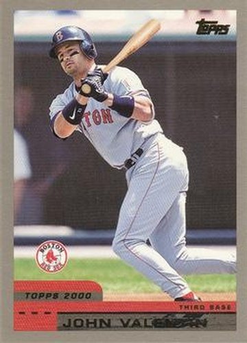 #135 John Valentin - Boston Red Sox - 2000 Topps Baseball