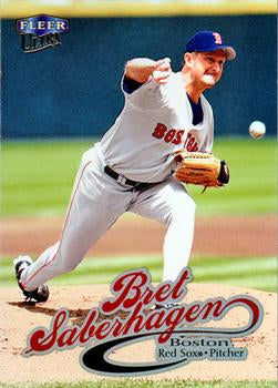 #135 Bret Saberhagen - Boston Red Sox - 1999 Ultra Baseball