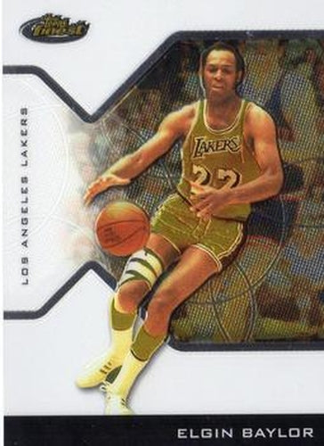 #135 Elgin Baylor - Los Angeles Lakers - 2004-05 Finest Basketball
