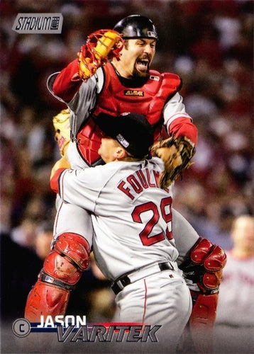 #135 Jason Varitek - Boston Red Sox - 2023 Stadium Club Baseball