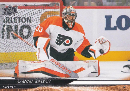 #135 Samuel Ersson - Philadelphia Flyers - 2024-25 Upper Deck Hockey