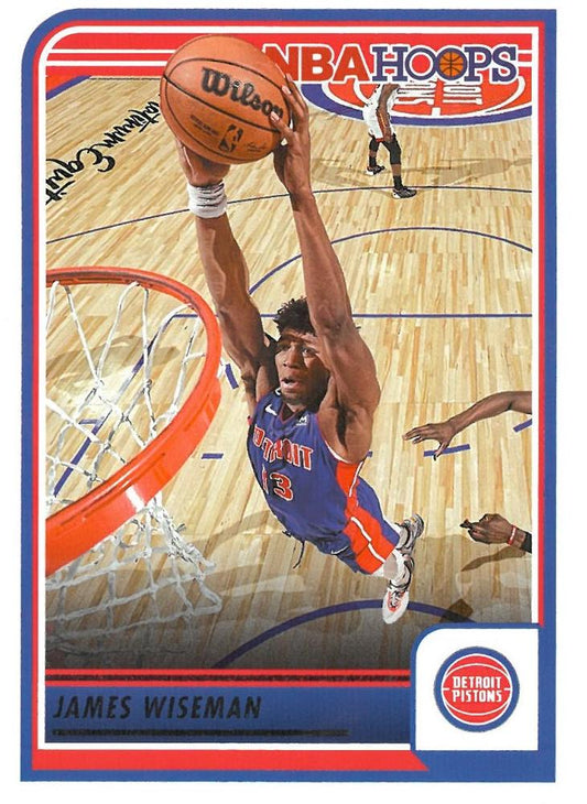 #135 James Wiseman - Detroit Pistons - 2023-24 Hoops Basketball