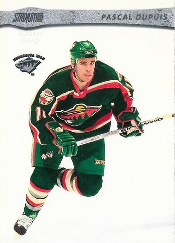 #135 Pascal Dupuis - Minnesota Wild - 2001-02 Stadium Club Hockey
