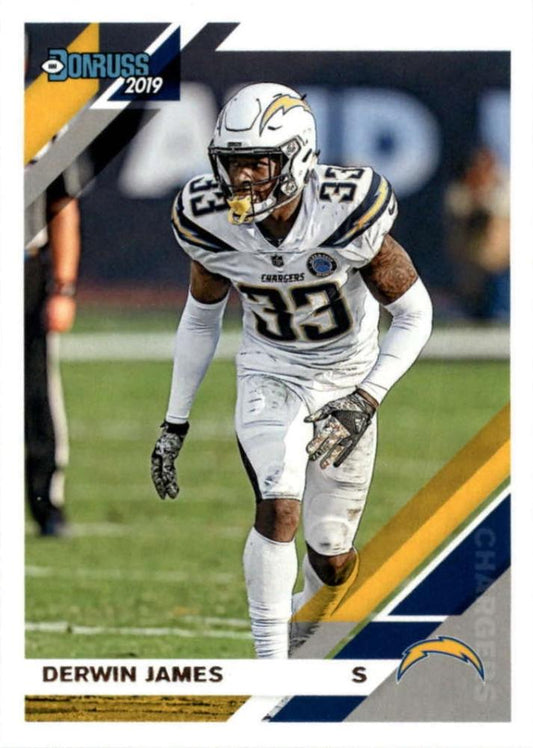 #135 Derwin James - Los Angeles Chargers - 2019 Donruss Football