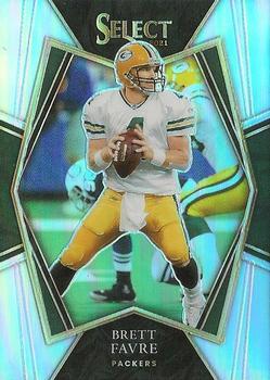 #135 Brett Favre - Green Bay Packers - 2021 Panini Select - Silver Prizm Football