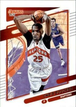#135 Chris Boucher - Toronto Raptors - 2021-22 Donruss Basketball