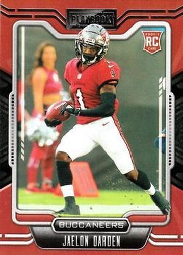 #135 Jaelon Darden - Tampa Bay Buccaneers - 2021 Panini Playbook Football