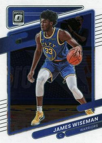 #135 James Wiseman - Golden State Warriors - 2021-22 Donruss Optic Basketball