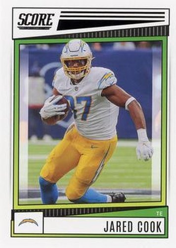 #135 Jared Cook - Los Angeles Chargers - 2022 Score Football