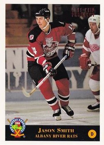 #135 Jason Smith - Albany River Rats - 1994 Classic Pro Hockey Prospects Hockey