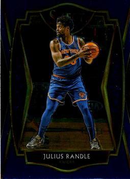 #135 Julius Randle - New York Knicks - 2020-21 Panini Select - Blue Basketball