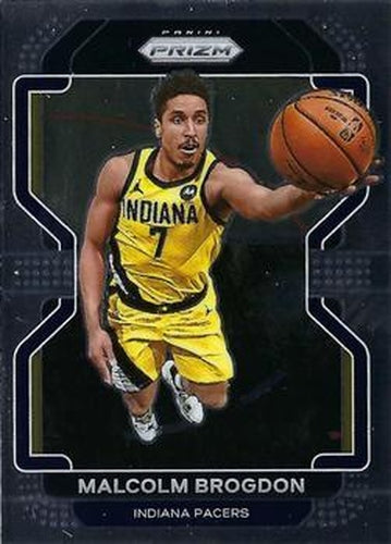 #135 Malcolm Brogdon - Indiana Pacers - 2021-22 Panini Prizm Basketball