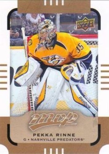 #135 Pekka Rinne - Nashville Predators - 2015-16 Upper Deck MVP Hockey