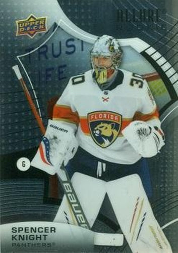 #135 Spencer Knight - Florida Panthers - 2021-22 Upper Deck Allure Hockey