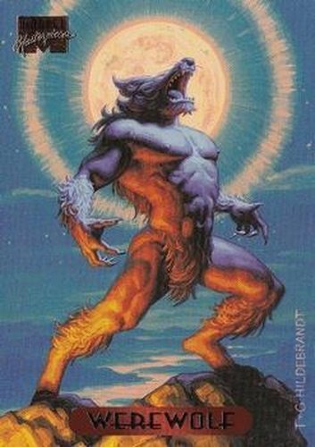 #135 Werewolf - 1994 Fleer Marvel Masterpieces Hildebrandt Brothers
