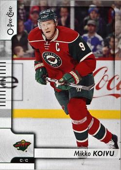 #135 Mikko Koivu - Minnesota Wild - 2017-18 O-Pee-Chee Hockey